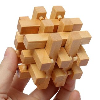 Puzzel 3D Hout