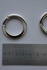 R45 Ring zilver 25mm open