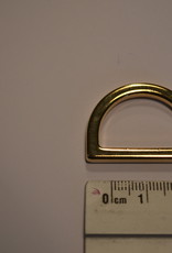 D-ring goud 25mm