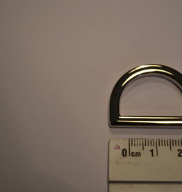 R42 D-ring zilver 25mm