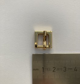 BU27 Gesp 10mm vierkant goud