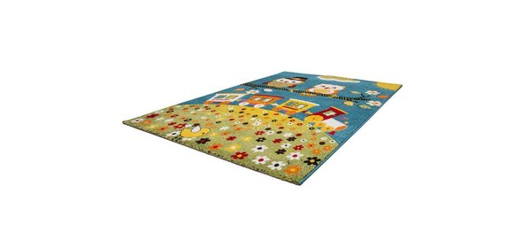 Amigo Uil Kindervloerkleed 120x170 Blauw Lalee Amigo Uil Kindervloerkleed 120x170 Blauw