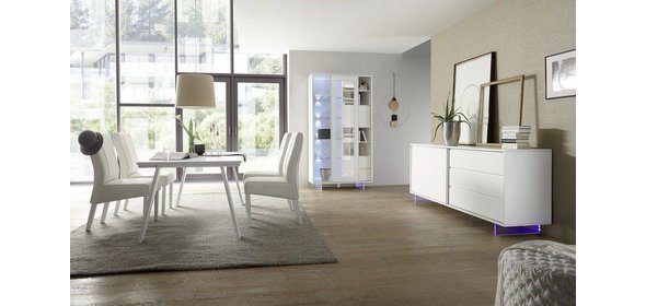 Aladin Vitrinekast met Plexiglas poten Benvenuto Design Aladin Vitrinekast met Plexiglas poten