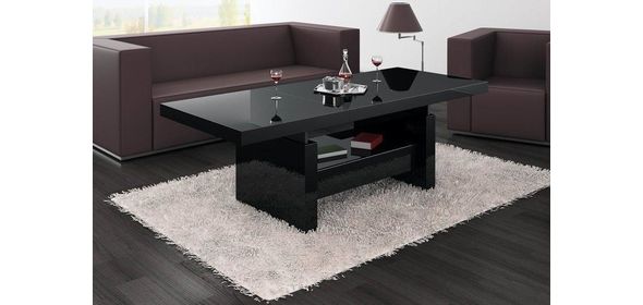 Aversa Salontafel HG Zwart Hubertus Meble Aversa Salontafel HG Zwart