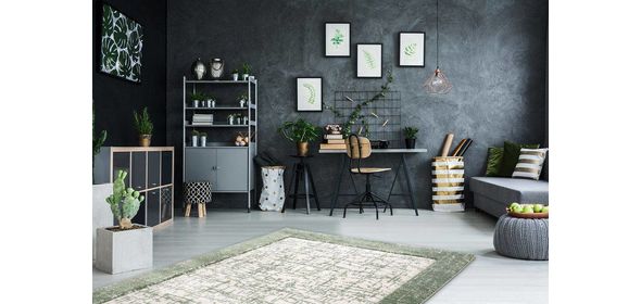 Hampton Vloerkleed 140x200 Jade Groen Obsession Hampton Vloerkleed 140x200 Jade Groen