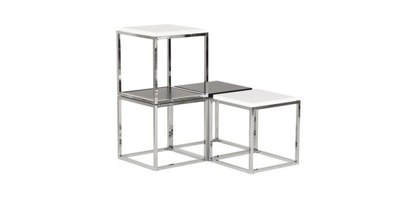 Matimo Bijzettafel Zwart Bondy Living Matimo Bijzettafel Zwart