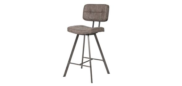 Ebro Barstoel 4 stuks Bruin Davidi Design Ebro Barstoel 4 stuks Bruin