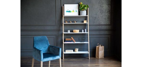 Ashme Ladder Kast Large Wit Ragaba Ashme Ladder Kast Large Wit