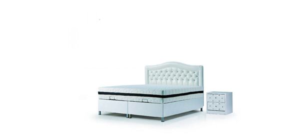 Alvan Opbergbed Wit 140x200 Davidi Design Alvan Opbergbed Wit 140x200