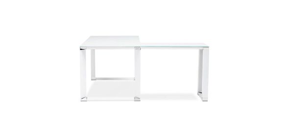 Bandy Hoekbureau Wit Bondy Living Bandy Hoekbureau Wit