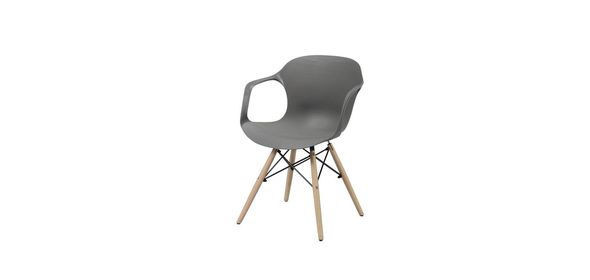 Kiera Eetkamerstoel 4 stuks Grijs Davidi Design Kiera Eetkamerstoel 4 stuks Grijs