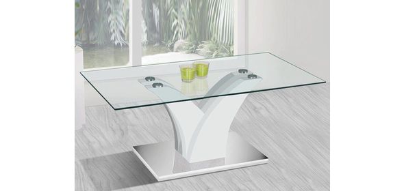 Corina Salontafel Hoogglans Wit Monaica Corina Salontafel Hoogglans Wit