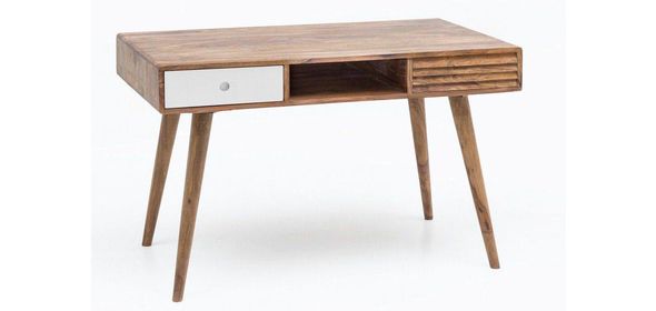 Repa Bureau met Lades Bruin/Wit Sky Style Repa Bureau met Lades Bruin/Wit