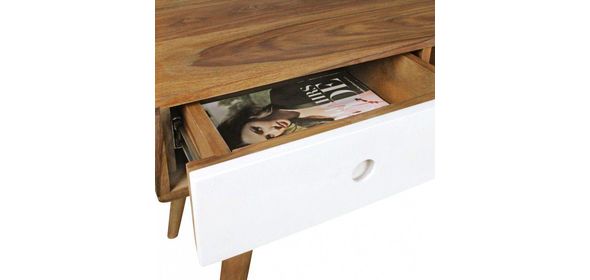 Repa Bureau met Lades Bruin/Wit Sky Style Repa Bureau met Lades Bruin/Wit