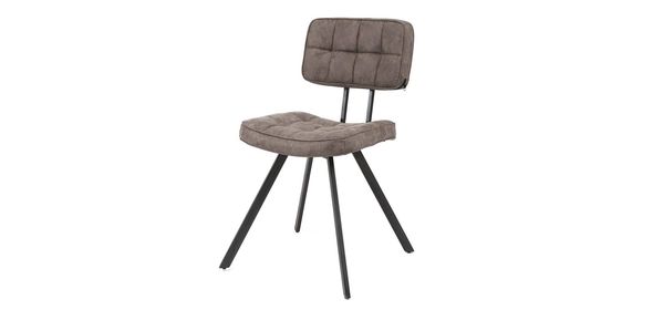 Ebro Eetkamerstoel 4 stuks Bruin Davidi Design Ebro Eetkamerstoel 4 stuks Bruin