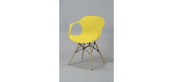 Kiera Eetkamerstoel 4 stuks Geel Davidi Design Kiera Eetkamerstoel 4 stuks Geel