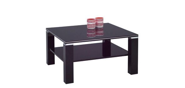 Jori Salontafel Vierkant HG Zwart M2 Kollektion Jori Salontafel Vierkant HG Zwart