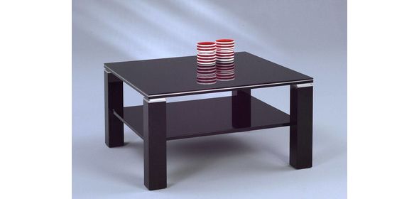 Jori Salontafel Vierkant HG Zwart M2 Kollektion Jori Salontafel Vierkant HG Zwart