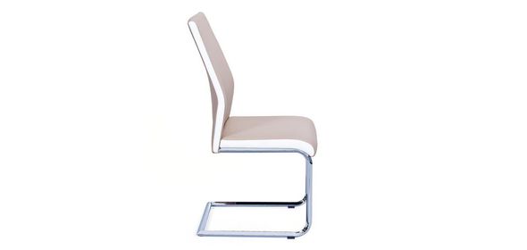 Connecticut Eetkamerstoelen 4x Beige Interlink SAS Connecticut Eetkamerstoelen 4x Beige