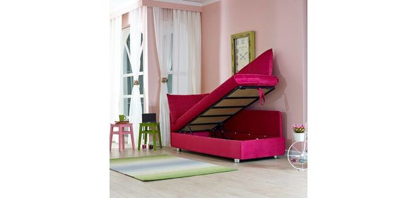 Daybed Slaapbank Fuchsia Rocky Daybed Slaapbank Fuchsia
