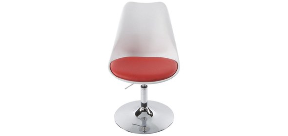 Ancona Fauteuil Wit/Rood Bondy Living Ancona Fauteuil Wit/Rood
