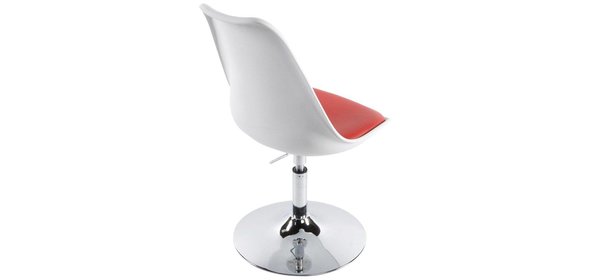 Ancona Fauteuil Wit/Rood Bondy Living Ancona Fauteuil Wit/Rood