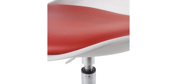 Ancona Fauteuil Wit/Rood Bondy Living Ancona Fauteuil Wit/Rood