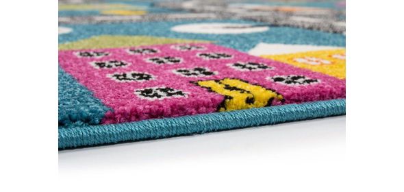 Amigo Street Kindervloerkleed 120x170 Blauw Outlet Lalee Amigo Street Kindervloerkleed 120x170 Blauw Outlet
