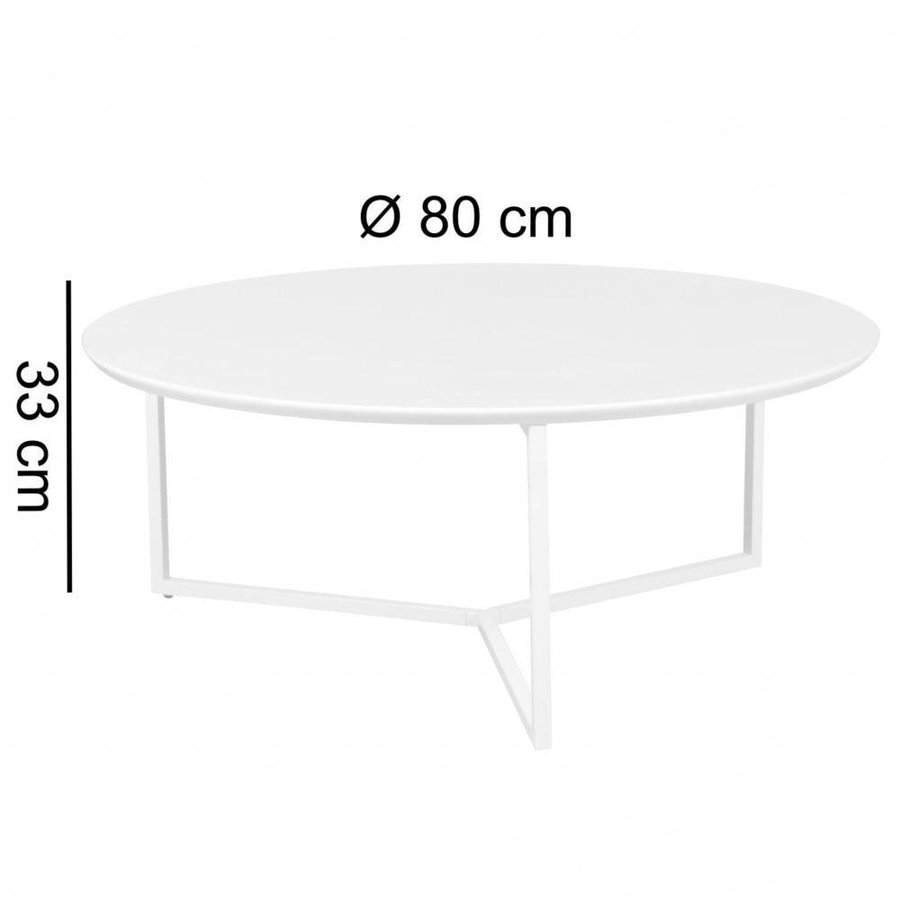 Liese Salontafel Wit Liese Salontafel Wit