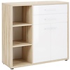 Set+ Dressoir Small Naturel Eiken/Wit