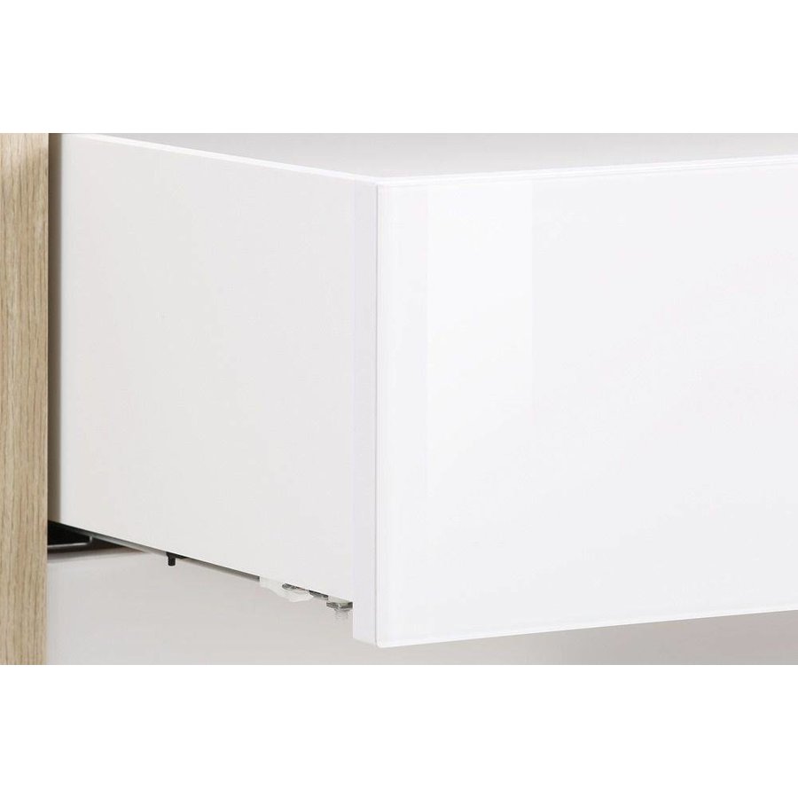 Set+ Dressoir Small Naturel Eiken/Wit Set+ Dressoir Small Naturel Eiken/Wit