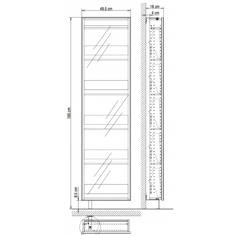 Fuldi Schoenenkast Wit Fuldi Schoenenkast Wit