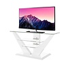 Luna TV-meubel Hoogglans Wit