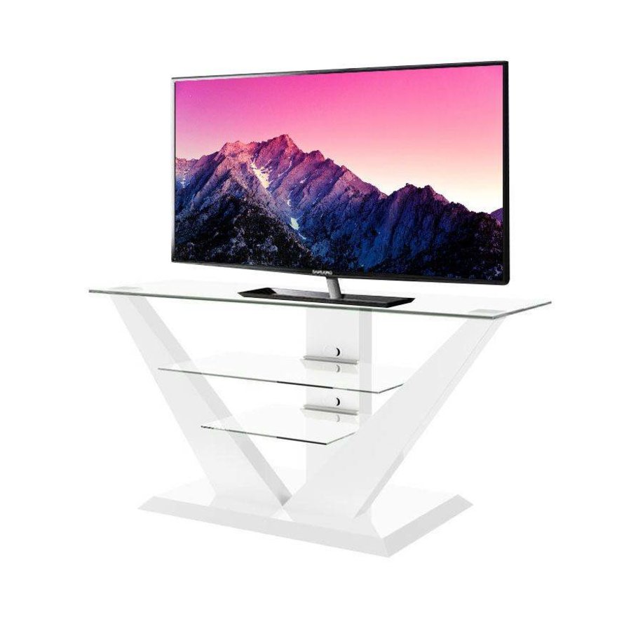 Luna TV-meubel Hoogglans Wit