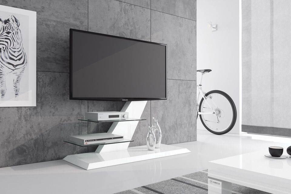 Hubertus Meble Vento TV-meubel Hoogglans Wit