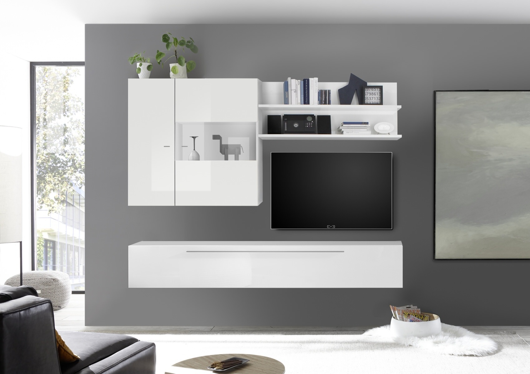Benvenuto Design Bex TV-wandmeubel 27 Wit