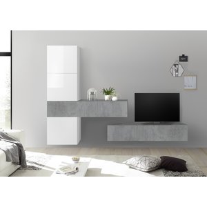 Benvenuto Design Bex TV-wandmeubel 34 Beton