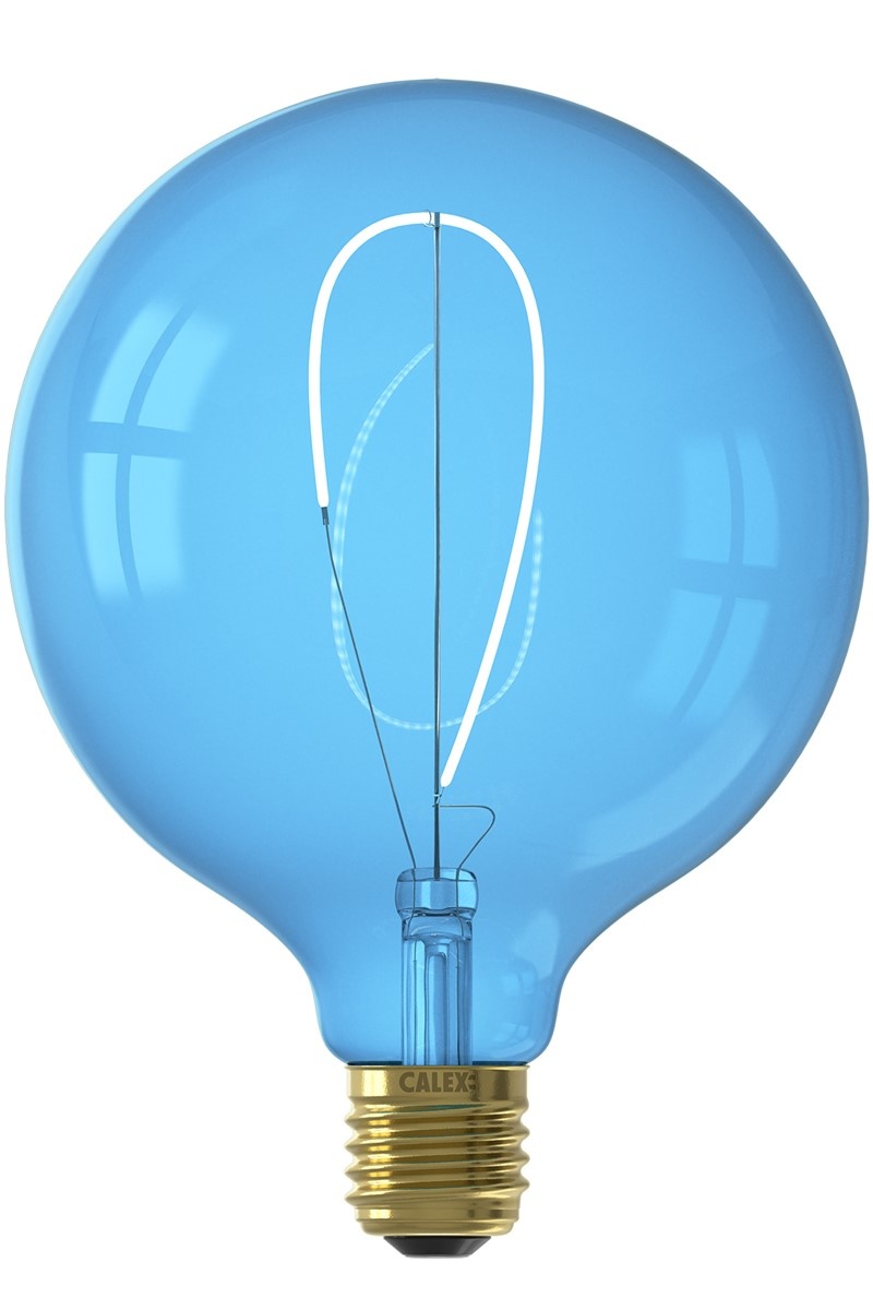 Calex Holland Nora G125 LED Lamp Blauw