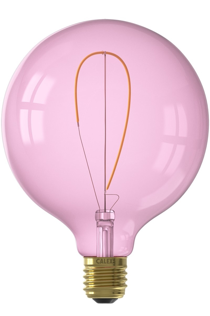 Calex Holland Nora G125 LED Lamp Roze kopen bij Furnea