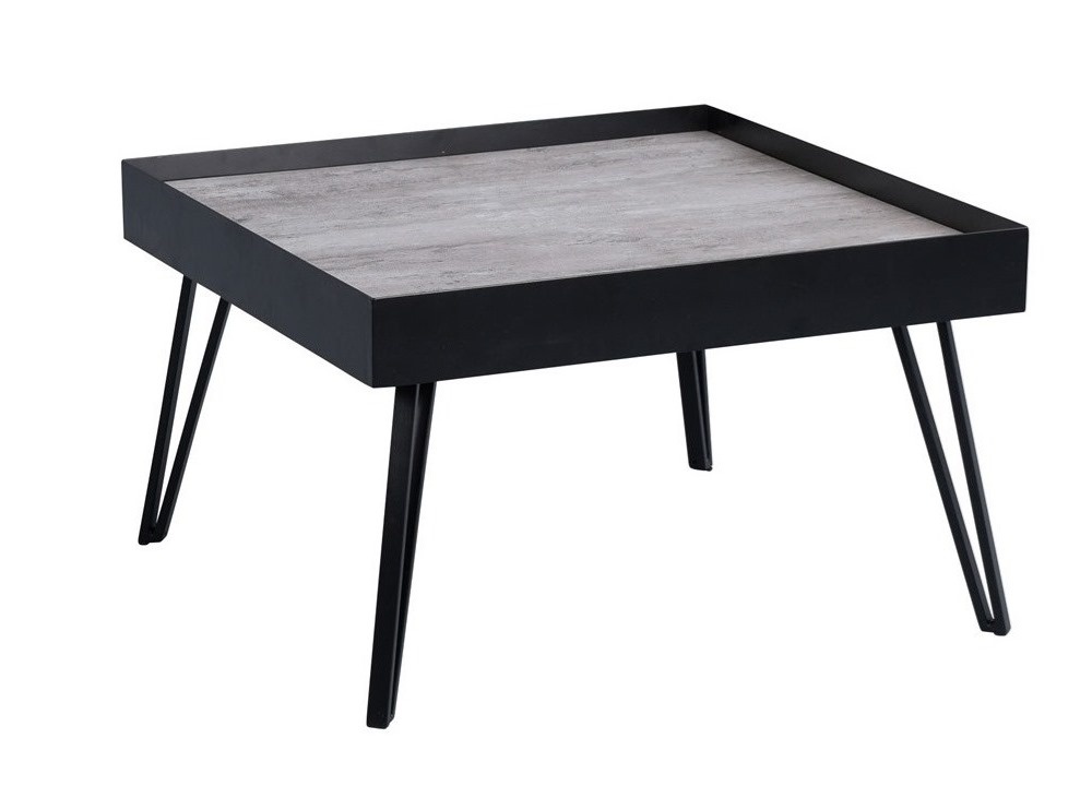 M2 Kollektion Julian Salontafel Glas Vierkant