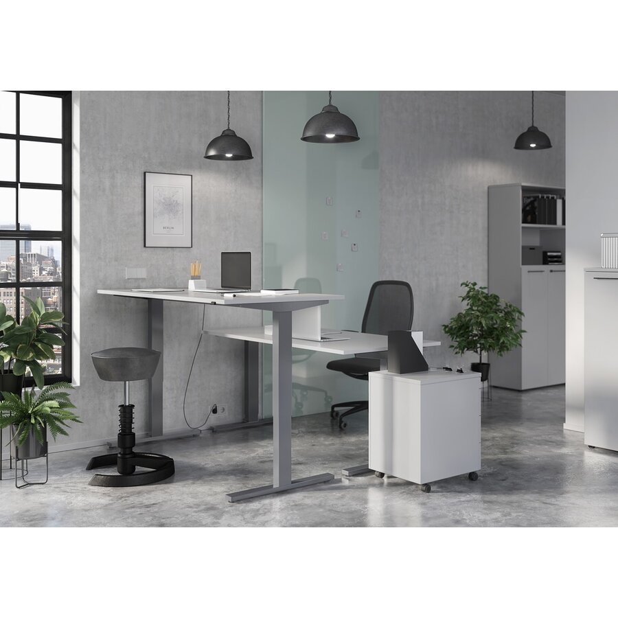 Agenda Elektrisch Zit Sta Bureau Grijs / Zilver Agenda Elektrisch Zit Sta Bureau Grijs / Zilver