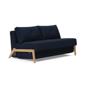 Innovation Living Cubed Wood 140 cm Slaapbank Donkerblauw