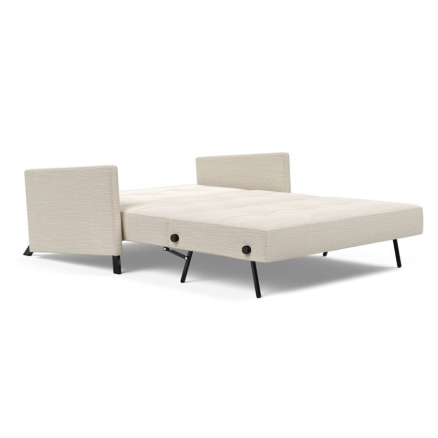 Cubed met Armleuning 160 cm Slaapbank Zand Cubed met Armleuning 160 cm Slaapbank Zand