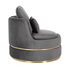 Kylie Fauteuil Steengrijs