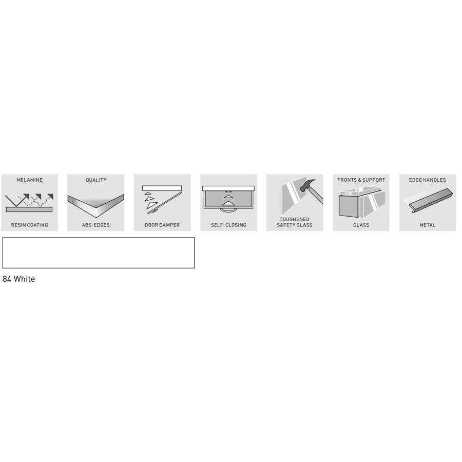 Oakland Ladekast Wit Oakland Ladekast Wit