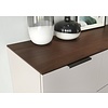 California 151 cm Dressoir Cashmere / Walnoot