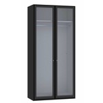 Jutzler Smoke Draaideurkast Rookglas 2 deuren Jutzler Smoke Draaideurkast Rookglas 2 deuren