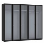 Jutzler Lichtgrijs Draaideurkast 5 deuren