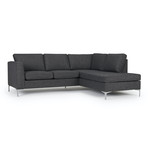 Kragelund Shea 2-zits + Openend Hoekbank Antraciet Rechts