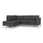 Kragelund Shea 2-zits + Openend Hoekbank Antraciet Links Kragelund Shea 2-zits + Openend Hoekbank Antraciet Links